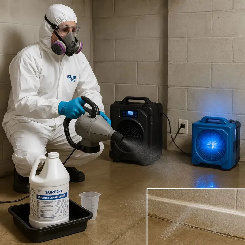Sanitization and Odor Removal process in Charleston, ME