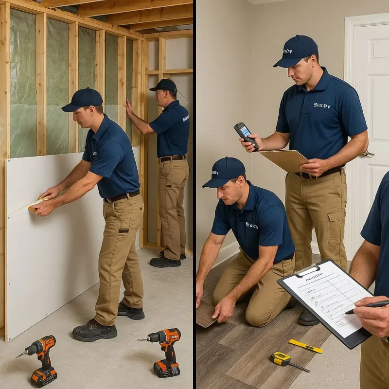 Repairs and Reconstruction process in Charleston, ME