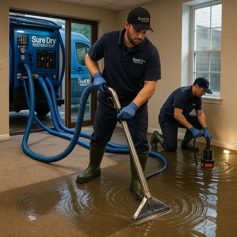 Water Extraction and Removal process in Charleston, ME